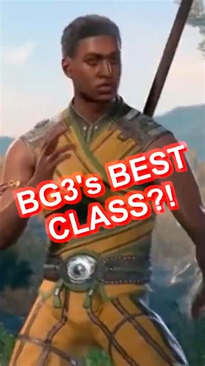 Baldur's Gate 3's BEST Class?! #bg3 #baldursgate3 #fyp #shorts