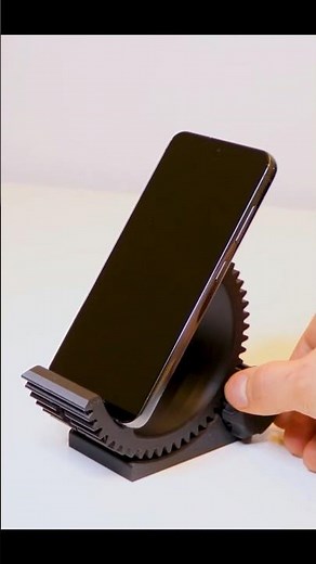 3D printing Adjustable Phone Stand // Bambu Lab A1 mini