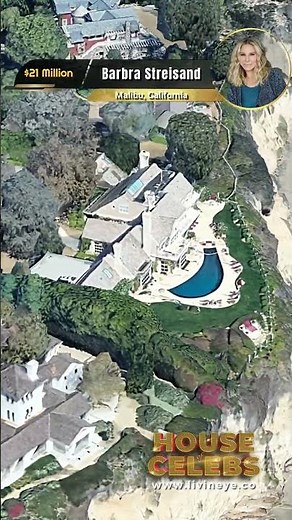 🎤 Barbra Streisand’s $21M Malibu Estate 🌊✨