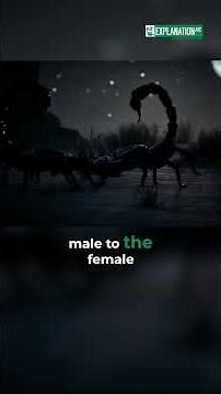 Scorpion Mating Dance: Nature's Secret Desert Ritual #shorts