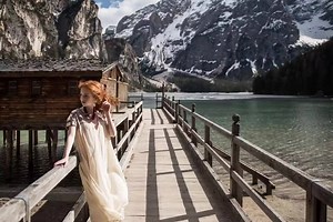 Das Sonntagsbild: Pragser Wildsee, Völser Wald und Laaser Marmor gekonnt in Szene gesetzt.© luca meneghel photography www.lucameneghel.com | Südtirol Alto Adige South Tyrol