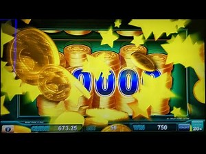 Chance for the Grand!!! Full Screen of Pigs on Piggy Bankin' Slot Machine.