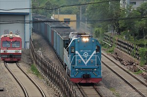 【平煤铁运】DF7G-5209单机通过，5181牵引漏斗车通过。_哔哩哔哩_bilibili