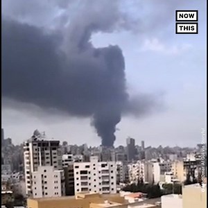 135K views · 248 reactions | A massive fire broke out at the port of Beirut, Lebanon, on Thursday, a month after a deadly blast in the same area devastated the city and killed nearly 200 people. According to authorities, the fire began at a warehouse holding oil and tires in the port’s duty-free market. There were no casualties but many locals have voiced dismay that yet another incident has occurred in the same location in such a short span of time. | NowThis | Facebook
