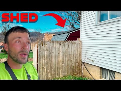 A Shed Blocked in Behind Fence:Can we Repo it?