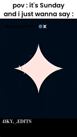 #lyrics #sunday ‪@ßKY._EDITS‬ #pov:its_sunday_and_i_just_wanna_say: #meanwhile:_the_lyrics🌚☠️