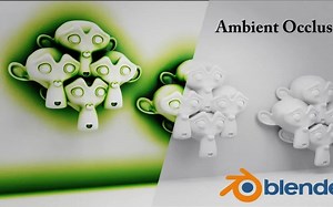 blender ao 节点，自动让你场景更加丰富，（群主强推）！！！！