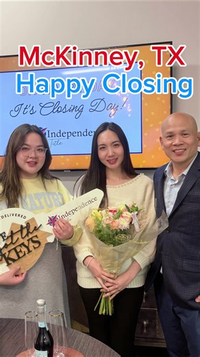 🏡 Just Closed- Khởi động đầu năm 2026 🎉Chúc mừng 2 em gái xinh đẹp đã chọn McKinney, TX làm nơi định cư 💪 Một quyết định nhanh – dứt khoát – hiệu quả 💪 Giá mua thấp hơn cả định giá, 🎶 Bao gồm hệ thống giải trí âm thanh và TVs Cám ơn em đã tin tưởng anh và Texas Ace Team 🤝 🏡Just Closed- Kicking off 2026 🎉Congratulations to two nice girls on choosing McKinney, TX 💪 A quick, decisive, and effective decision 💪 Purchase price below appraisal, 🎶 Including the full entertainment sound system