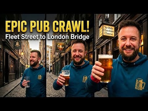 12 Historic London Pubs in One Epic Crawl – The Oldest Pubs on Fleet Street to London Bridge