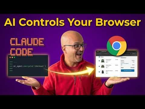 I Gave AI Control of My Browser. Here's What Happened | Connect Claude Code to Chrome (Step-by-Step)
