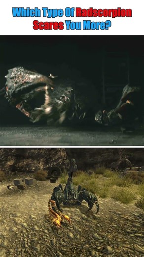Which Type of Radscorpion Scares You More: Game or Series? #Fallout #FalloutTVShow