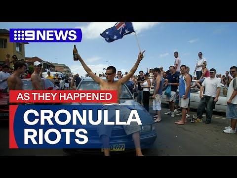 Cronulla Riots: As They Happened | 9 News Australia