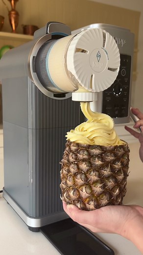 The new NINJA SWIRL… turn ANY FRUIT into any ICE CREAM and so much more. 🍉🍓🍍#NinjaPartner . RECIPE: 1 ½ cups fresh fruit 1 cup coconut milk 2 tablespoons maple syrup. . Freeze overnight. Process then SWIRL or turn into scoopable ice cream or sorbet. @ninjakitchen #ninjaswirl #ninjacreami #icecream #healthyicecream #icecream #dessert #plantbased #healthy #healthyrecipe #healthydessertrecipes