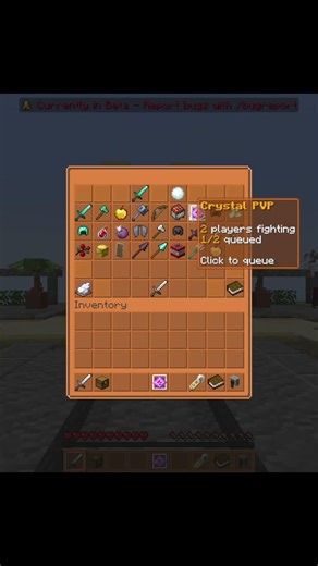 IP: FoxPVP.de - #minecraftserver #server #foxpvp #cpvp #crystalpvp #mace #foxpvp #minecraft #server