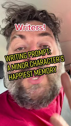 Do this fast and loose. Don’t overthink it. See what you discover. #writers #writingprompts #character #memories #happy #writing