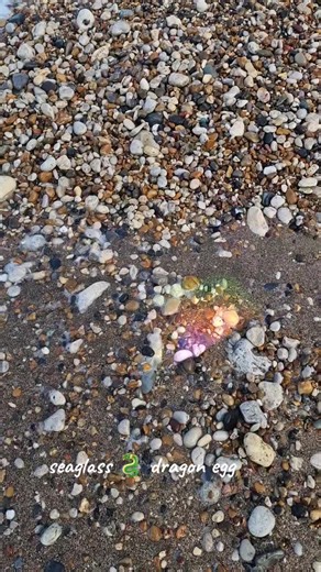 seaglass 🐲 dragon egg, a form of slag glass found on the northeast coast line, uk. #rareseaglass #seagems #wonderoftheseas #beachcombing #seaglasslover #genuineseaglass #victorianseaglass #seaglasstiktok #ukseaglass #seaglass #seaglassing