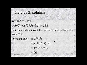 td cryptographie asymétrique RSA