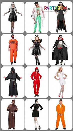 Kostýmy na karneval a Halloween | PARTYZON.cz #halloween #karneval #kostýmy