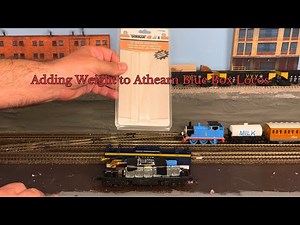 Adding Weight to Athearn Blue Box Locomotives