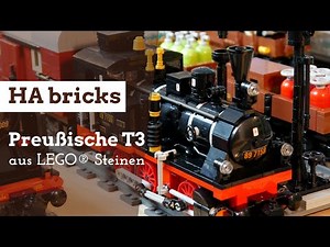 Volldampf mit HA bricks - Preußische T3 aus LEGO Steinen