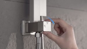 Black Shower Head and Handle Set, Shower Faucet Set with 10 Inch Rain Shower Heads with Handheld Spray Combo, Rainfall Bathroom Shower System Rain Shower Head and Handle Set