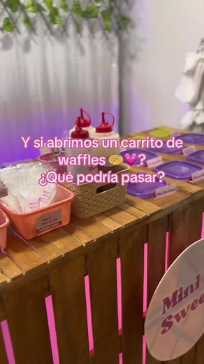 ¡Descubre nuestros deliciosos mini waffles en Guayaquil! 🫶🏼