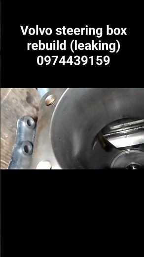 Volvo steering box rebuild