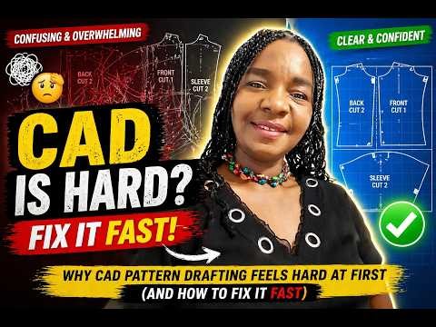 CAD Pattern Drafting Feels Impossible | Here's What's Actually Happening