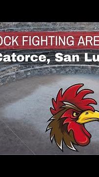 Cock Fight Arena: Real de Catorce, San Luis Potosi