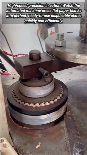 ​⚙️ Automated Machine Manufacturing Paper Plates Fast