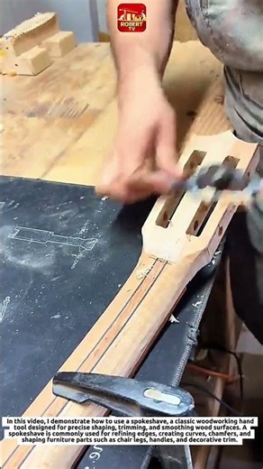 How to Use a Spokeshave for Perfect Wood Shaping | Woodworking Hand Tool Guide