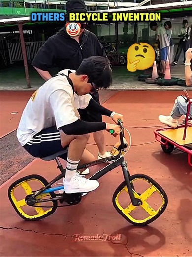 Others Bicycle Inventions Vs Last Guy #shorts #edit #trending #trolledit