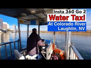 Water Taxi at Colorado River, Laughlin, NV