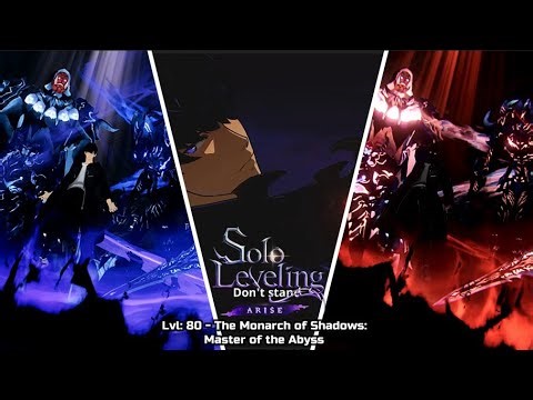 Solo Leveling: ARISE - New Job Change Quest: Lvl: 80 - Monarch of Shadows (Master of the Abyss)