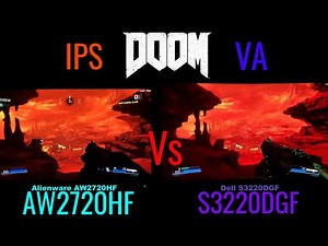 Alienware AW2720HF Vs Dell S3220DGF - Doom (Vs Series)