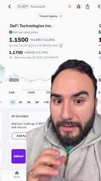 DeFi Technologies Stock EXPLODING! What’s NEXT?🤔