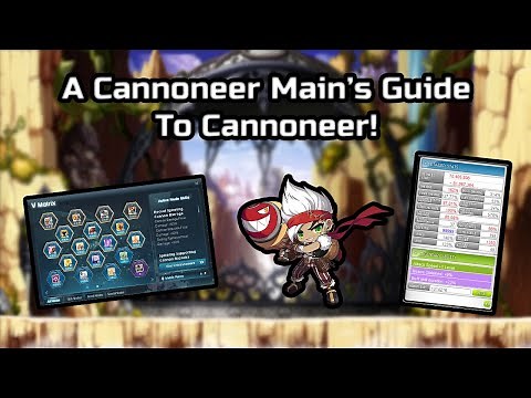 [Maplestory Reboot] THE ULTIMATE GUIDE TO CANNONEER! (Before and After Destiny)