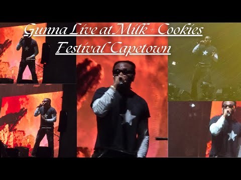 Gunna Live at Milk + Cookies Festival Capetown | Grwm | Gunna in South Africa