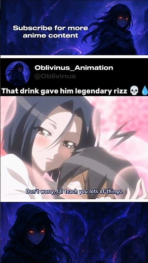 That drink gave him legendary rizz 💀💧 || Anime Title: My Bride is a Mermaid
