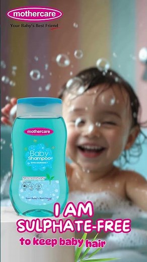 Mothercare Baby Shampoo - Blue | Safe Bath Time for Sensitive Skin #babyproducts #baby