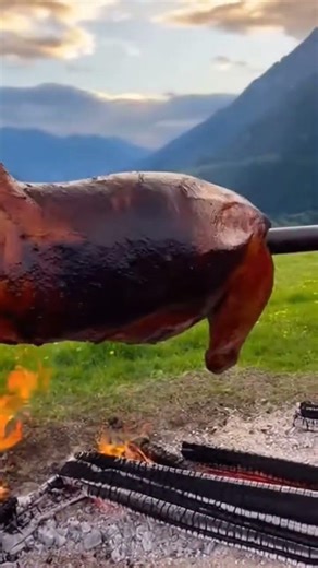 camel meat cooking outdoor #food #shorts