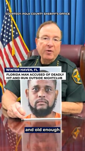 The man suspected of driving over and killing a 21-year-old woman after shots were fired outside a Winter Haven nightclub has his first appearance in court on Tuesday. READ MORE: bit.ly/47oLaMq | FOX 13 News - Tampa Bay