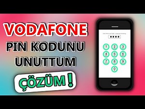 Telefon PIN Kodunu Unuttuysan Endişelenme (Vodafone) ❗❗ 👈