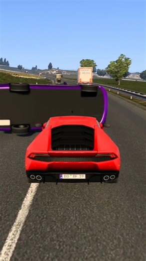 TruckersMP crash compilation 1 💥🚛 #truckersmp #idiotsontheroad #shorts #funny