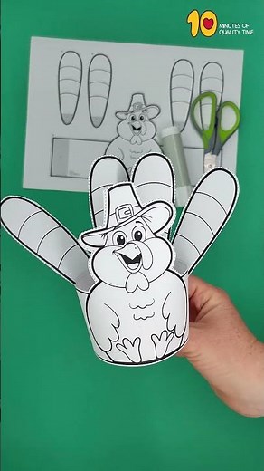 3D Printable Turkey Craft