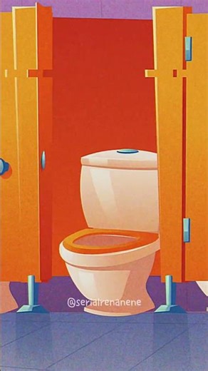What's in that corner of the school toilet... #shorts #netflix #nene #rena #skibiditoilet