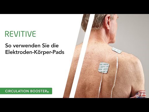 So verwenden Sie die Revitive Elektroden-Körper-Pads