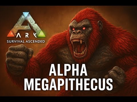 Megapithecus Alpha vs Dinos Diversificados! Inclusão em ARK Ascended!