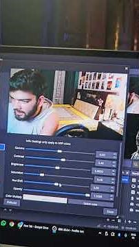 Best camera settings for OBS🔥 #gaming #livestream #obs #gta6 #ps5 #gamingsetup