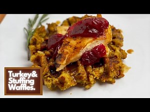 Turkey & Stuffing Waffle
